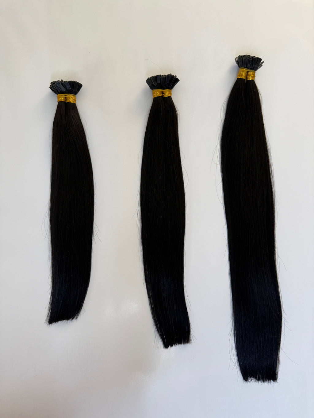 Extensions kératine à chaud 14, 16 et 20 pouces – capsules dorées – Divine Mag Hair