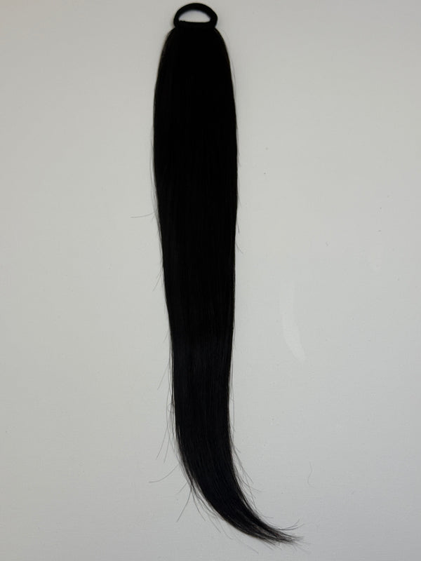 Ponytail queue de cheval lisse 18 pouces 45 cm 65 g – Divine Mag Hair