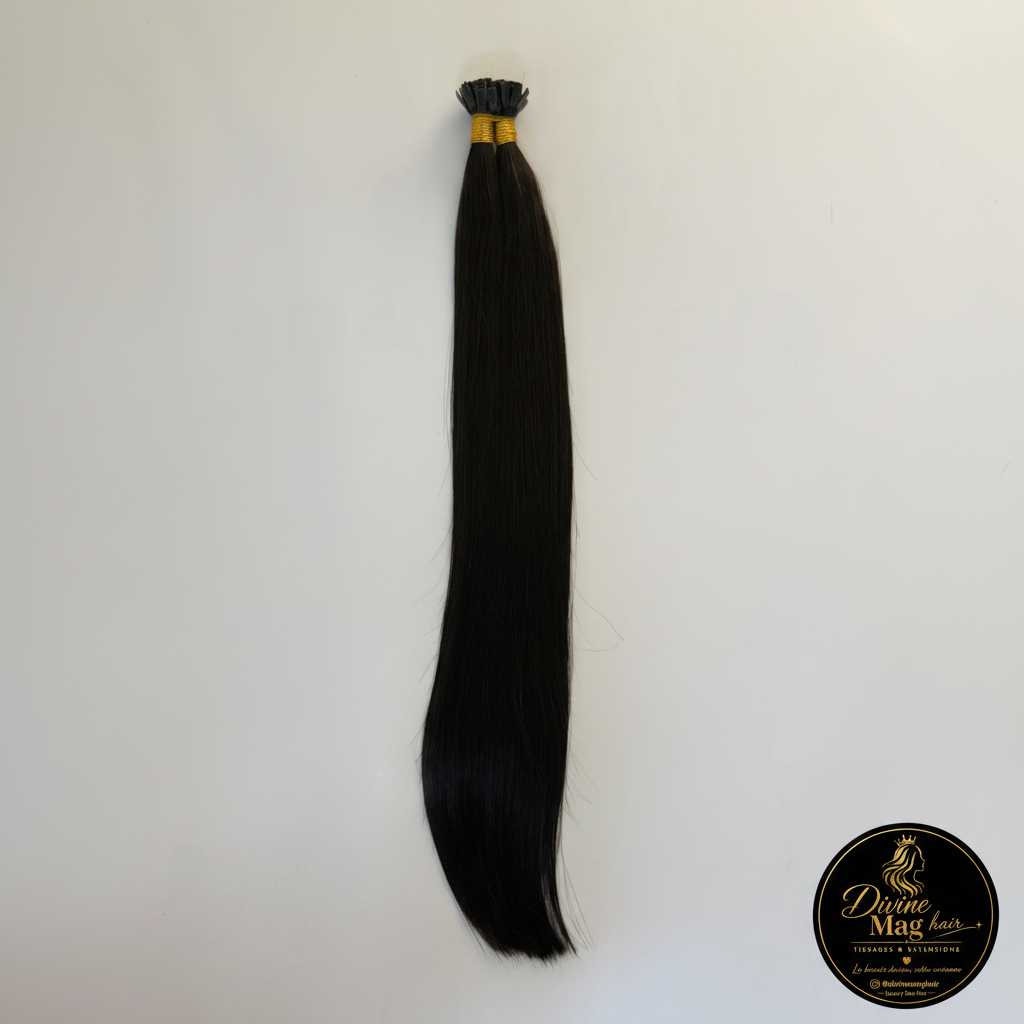 Extensions kératine 20 pouces 50 mèches Divine Mag Hair